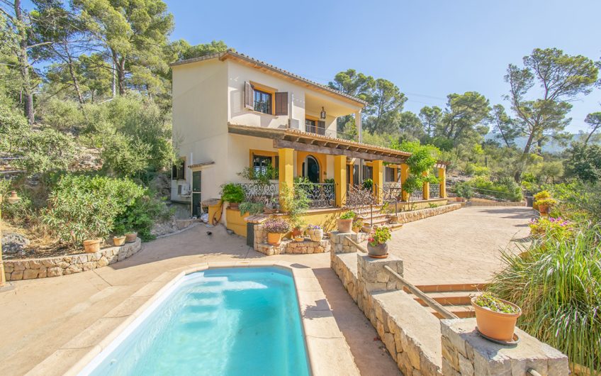 Charming villa for sale in Bunyola, close to Palma, Mallorca